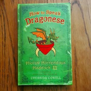 How To Speak Dragonese By Hiccup Horrendous Haddock III Hardcover Book